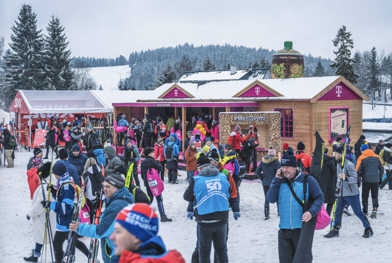 Na Jizerské 50 bylo 22.442 návštěvníků, potvrdil T-Mobile