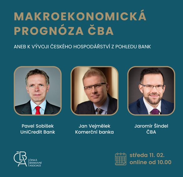 Živě: Makroekonomická prognóza ČBA – 1Q 2026