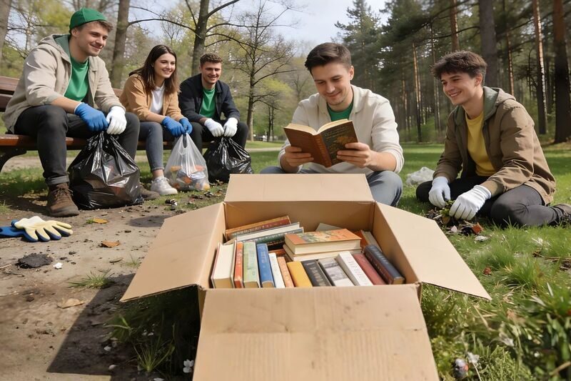 Den darování knih pomůže nejen čtenářům, ale i české přírodě