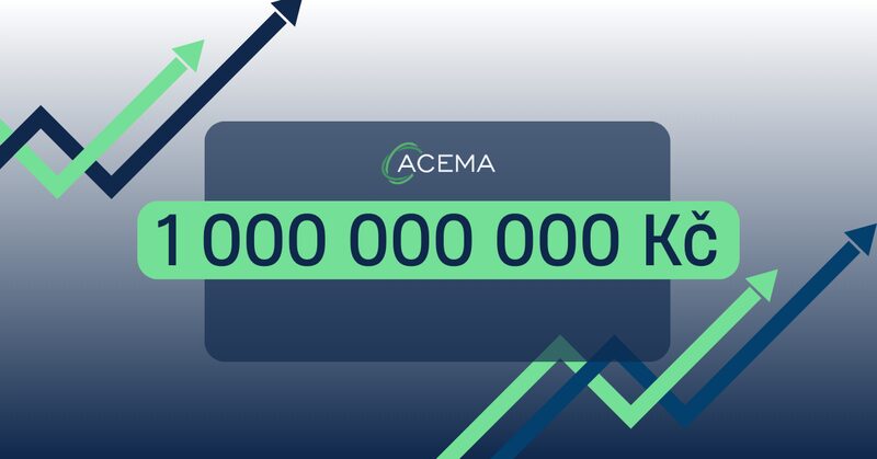 ACEMA poprvé překonala miliardový objem poskytnutých úvěrů