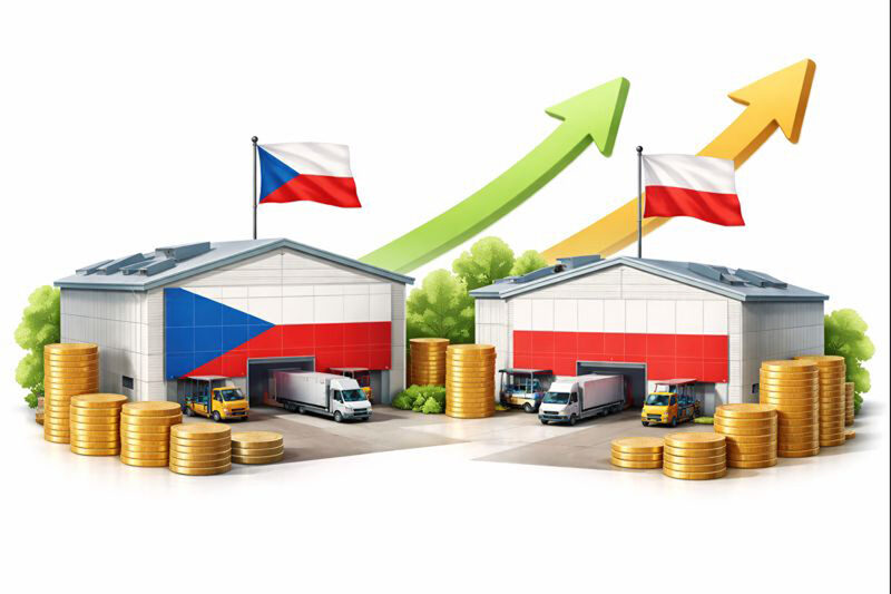 Ekonomický a logistický výhled: Polsko láká vyššími výnosy, ČR drží stabilitu