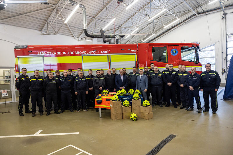 Ostrava pořídila speciální vybavení pro dobrovolné hasiče