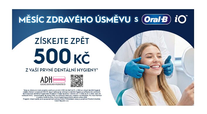 Třetina Čechů nikdy nebyla na dentální hygieně. Domácí péče přitom nestačí