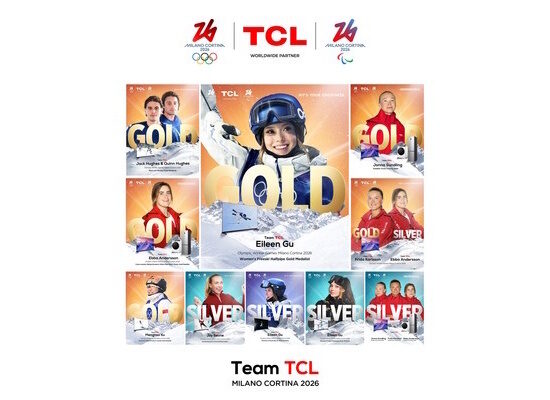 Sportovci ze Švédska a Nizozemska získali medaile na zimních olympijských hrách Milán Cortina 2026, s tím jak se ambasador týmu TCL dostal na stupně vítězů