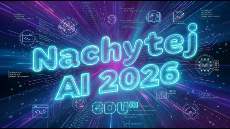 Začíná druhý ročník soutěže Nachytej AI pro školní projekty s umělou inteligencí