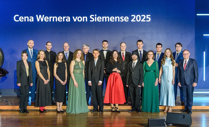 Nejlepší mladí vědci a pedagogové získali Ceny Wernera von Siemense