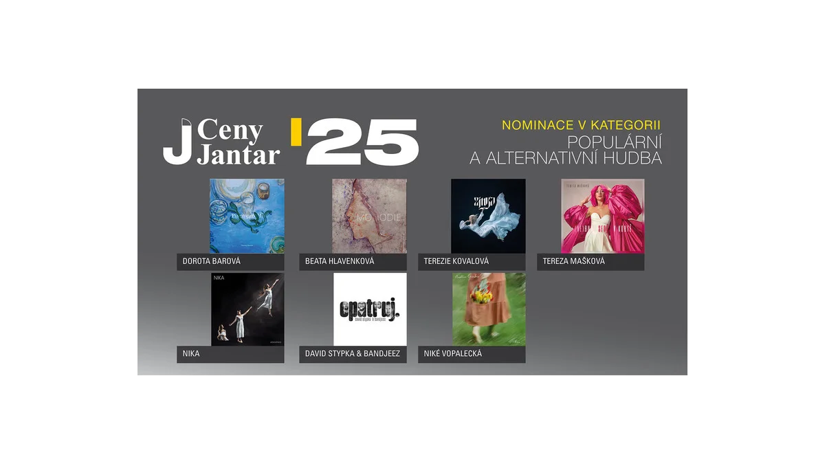 Jantar 2026: Kdo se uchází o ceny v hudbě?