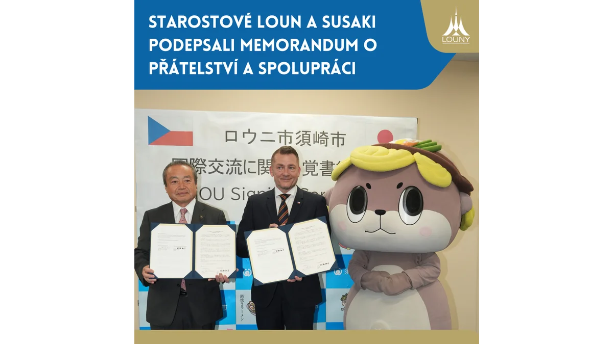 Louny a Susaki: Nová éra mezinárodní spolupráce