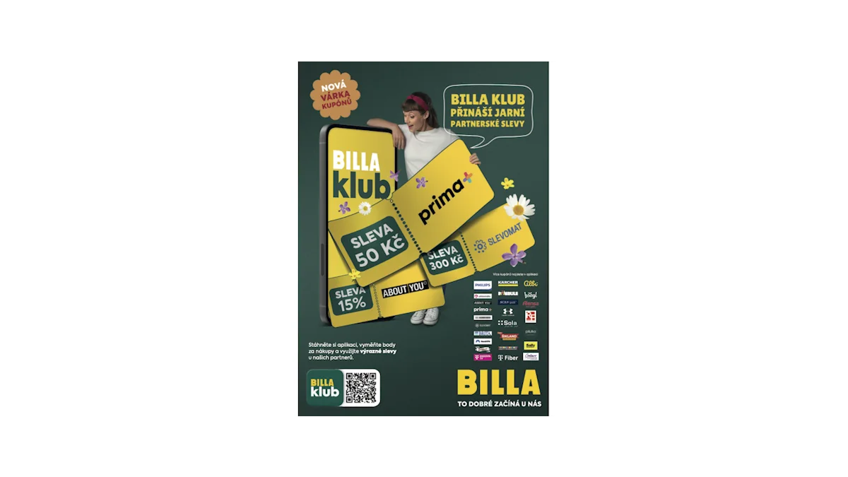BILLA představuje nové partnerské slevy s Albi a dalšími