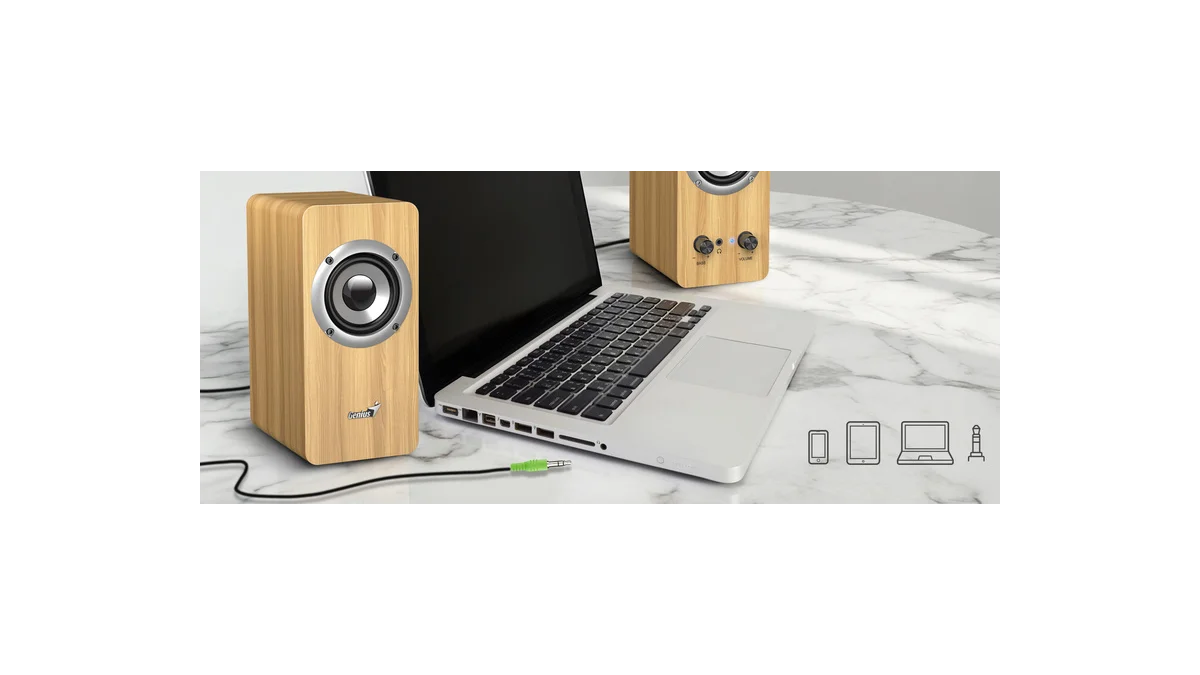 Stylové reproduktory Genius SP-HF400 pro každý prostor