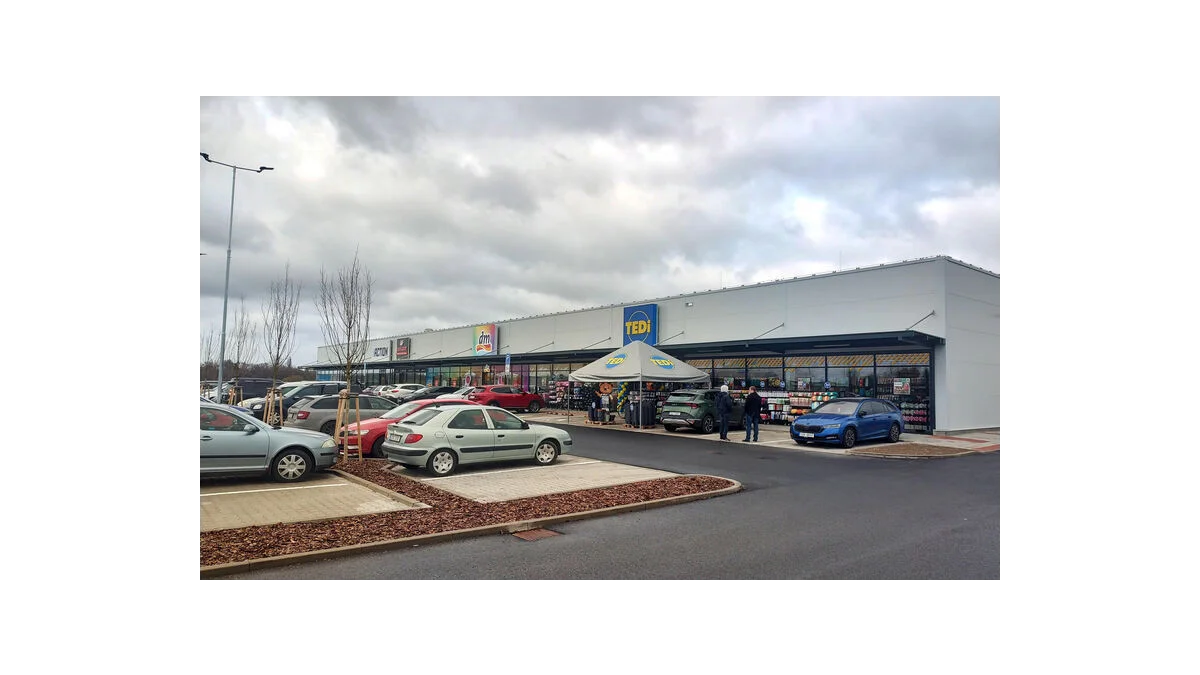 REALIA rozšiřuje portfolio o retail park v Jižních Čechách