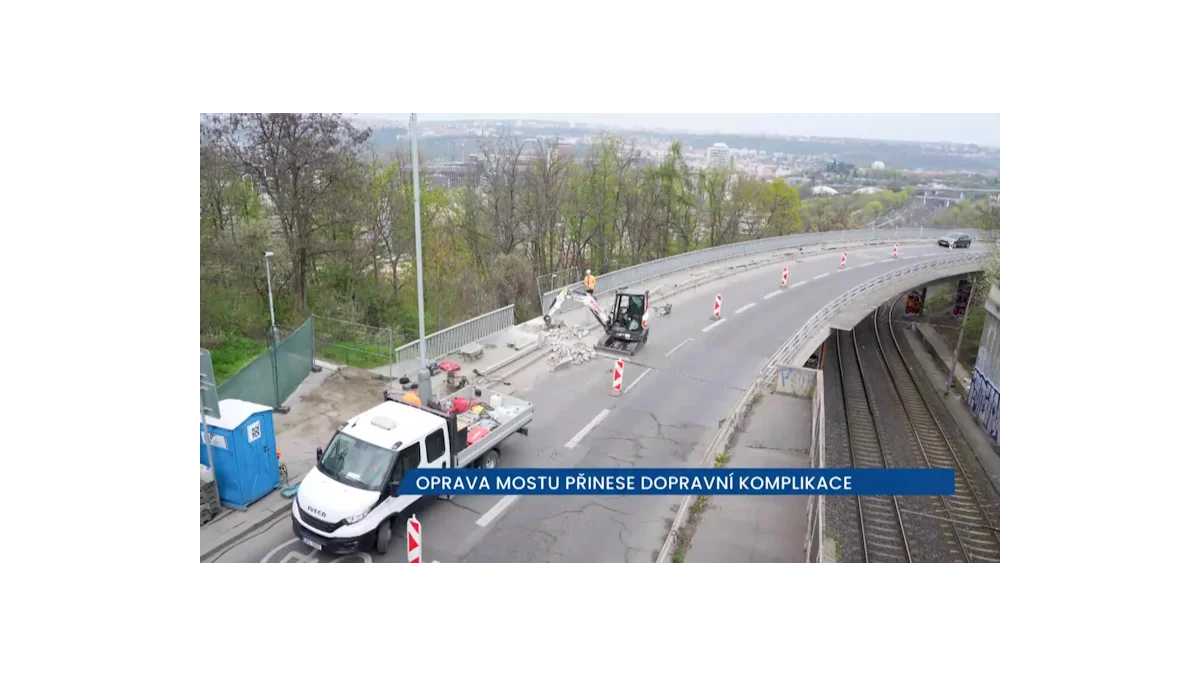 Komplikace v dopravě kvůli mostu Pod Krejcárkem