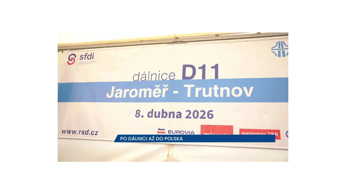 Dálnice z východních Čech až do Polska