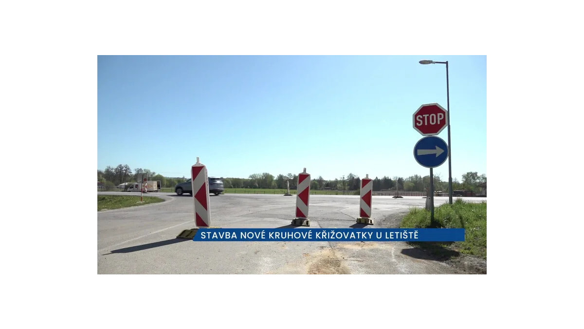 Křižovatka u letiště v ČB přinese objížďky