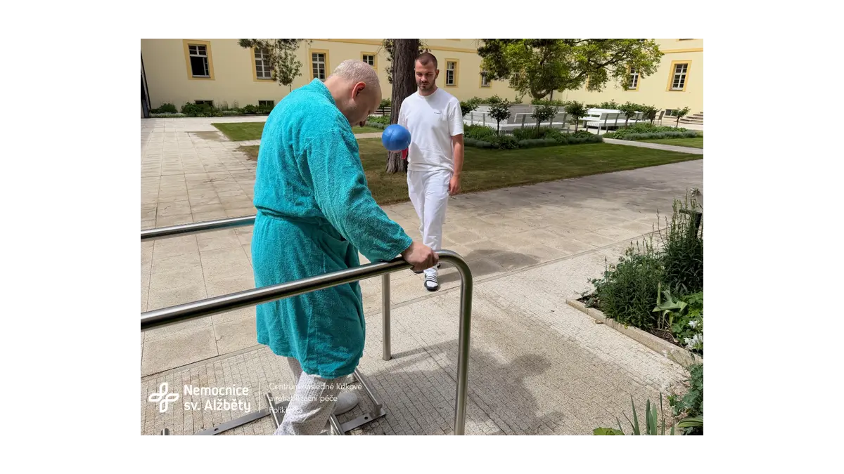 Rehabilitace s virtuální realitou v Nemocnici sv. Alžběty
