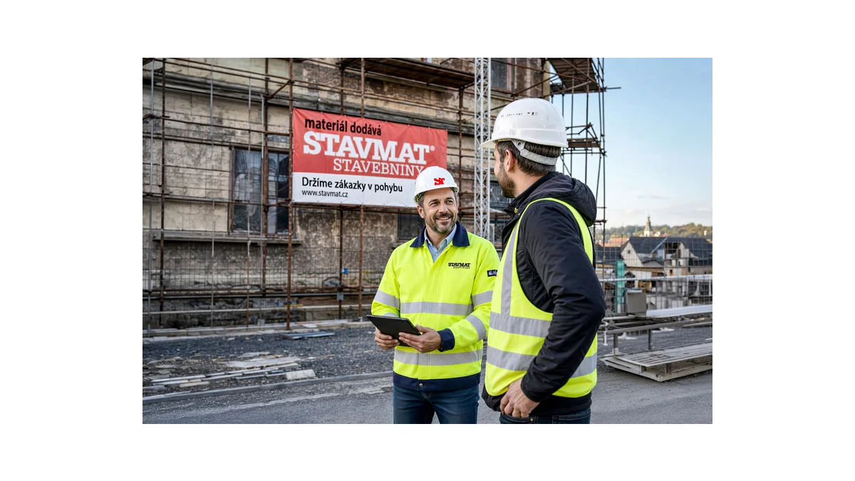 Stavmat hledá nové pracovníky ve stavebnictví