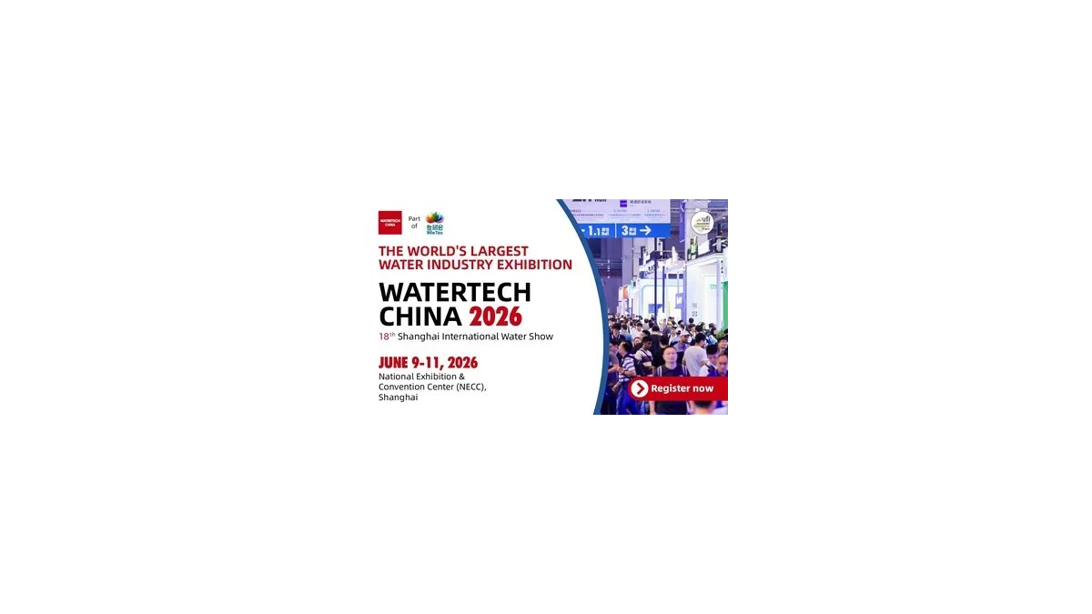 Registrace na WATERTECH v Šanghaji pro odborníky