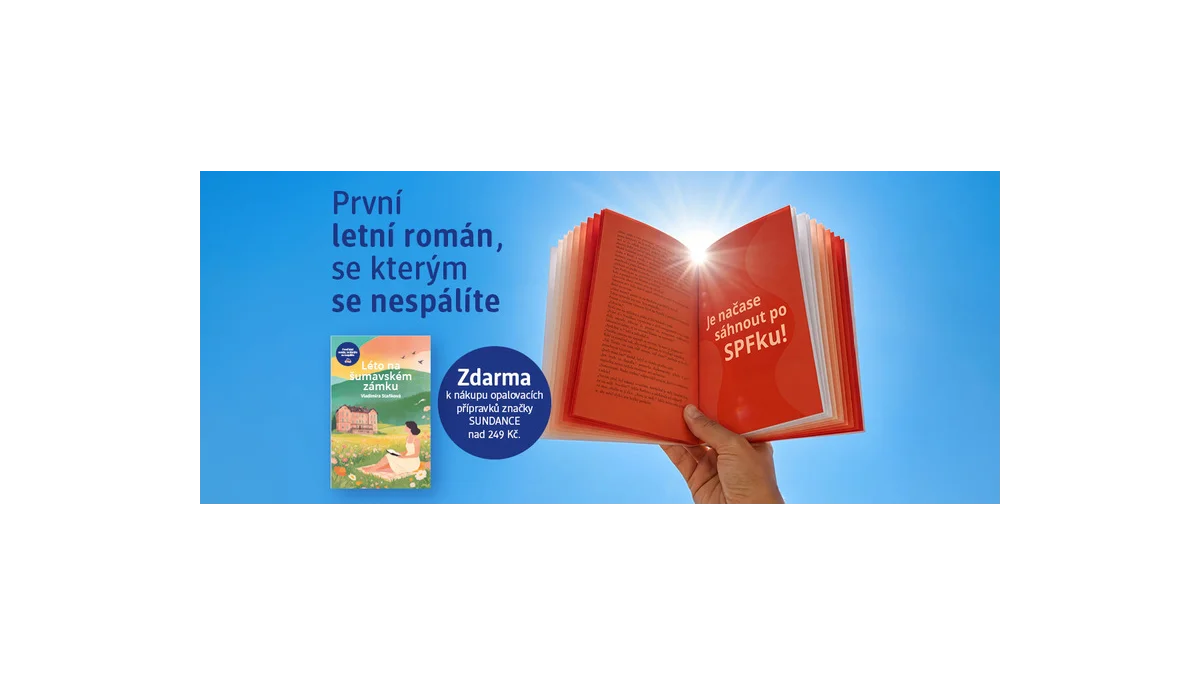 Léto na šumavském zámku: Čtěte a chraňte se před sluncem