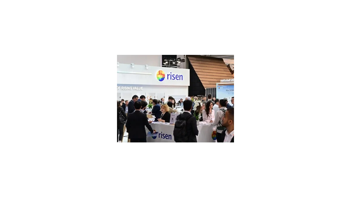 Risen uzavírá strategické smlouvy na Intersolar Europe