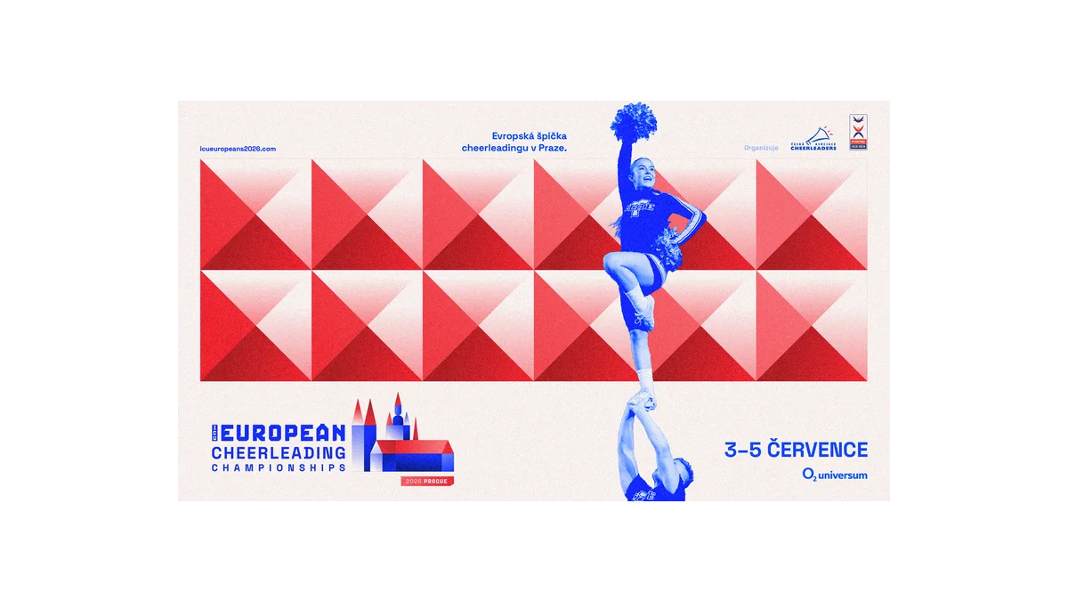 Praha přivítá evropské hvězdy cheerleadingu 2026