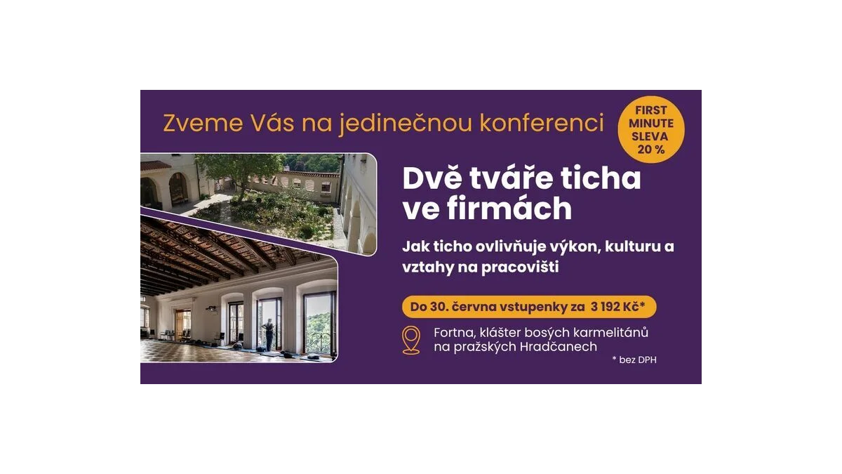 Ticho na konferenci: Objevte jeho sílu v práci
