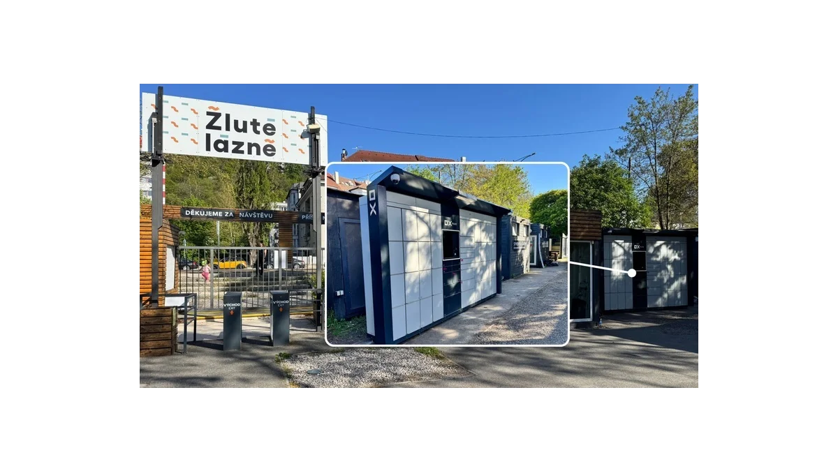 OX Point nově v Žlutých lázních: úschovna pro sportovce