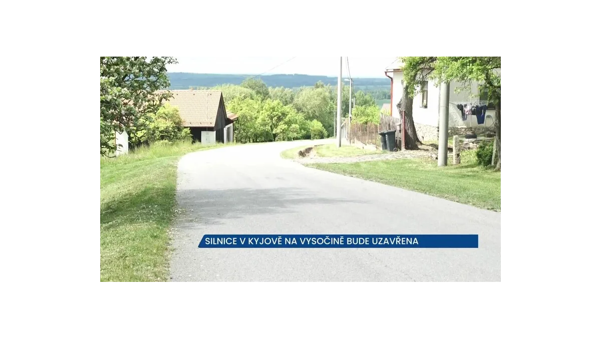 Kyjov: Uzavírka silnice u Žďáru nad Sázavou od července