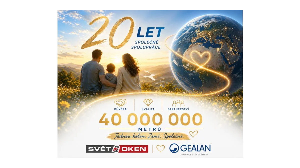 GEALAN a Svět oken: 20 let úspěšné spolupráce