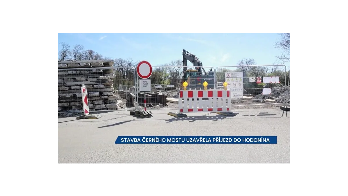 Dopravní uzavírka v Hodoníně kvůli rekonstrukci