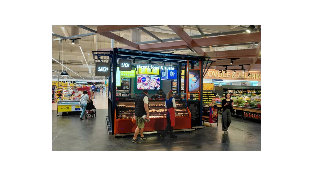 Sushi čerstvě připravené v Tesco: Novinka v Praze
