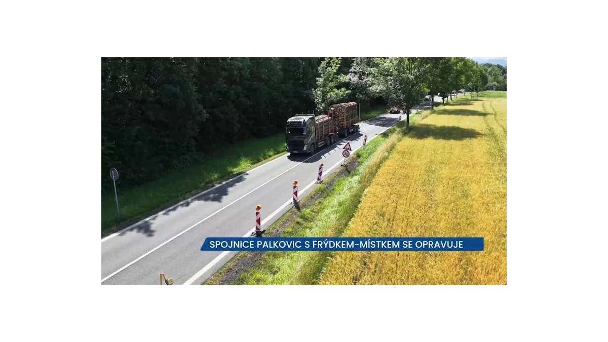 Rekonstrukce silnice Frýdek-Místek – Palkovice trvá