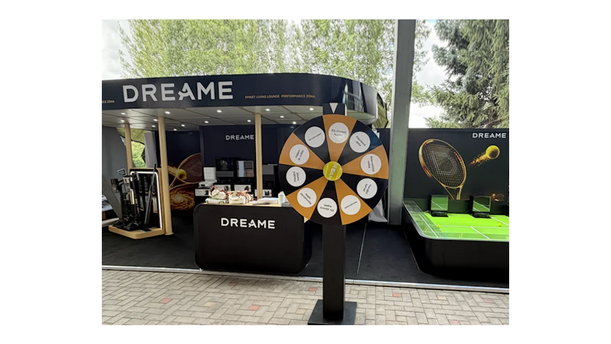 Dreame v akci: Technologie a tenis na jednom místě