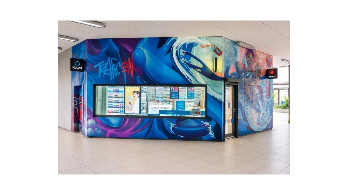Traficon obohatil metro Háje o nový mural art
