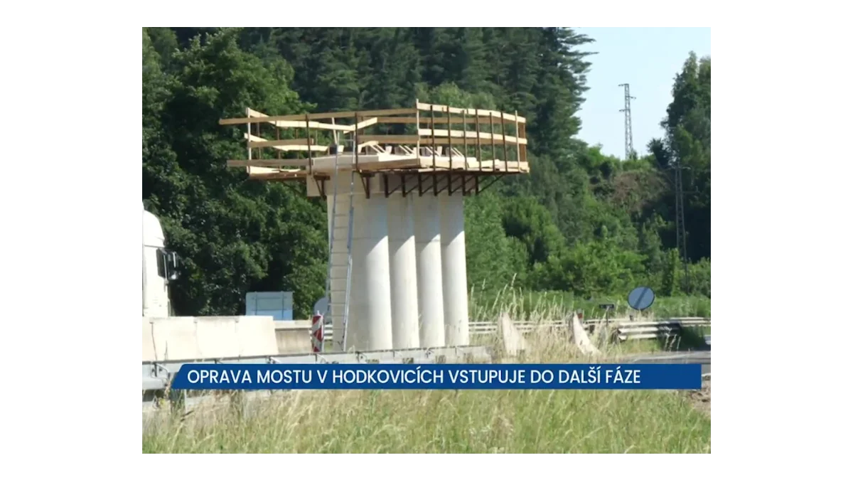 Hodkovice: mostní opravy a nové dopravní omezení