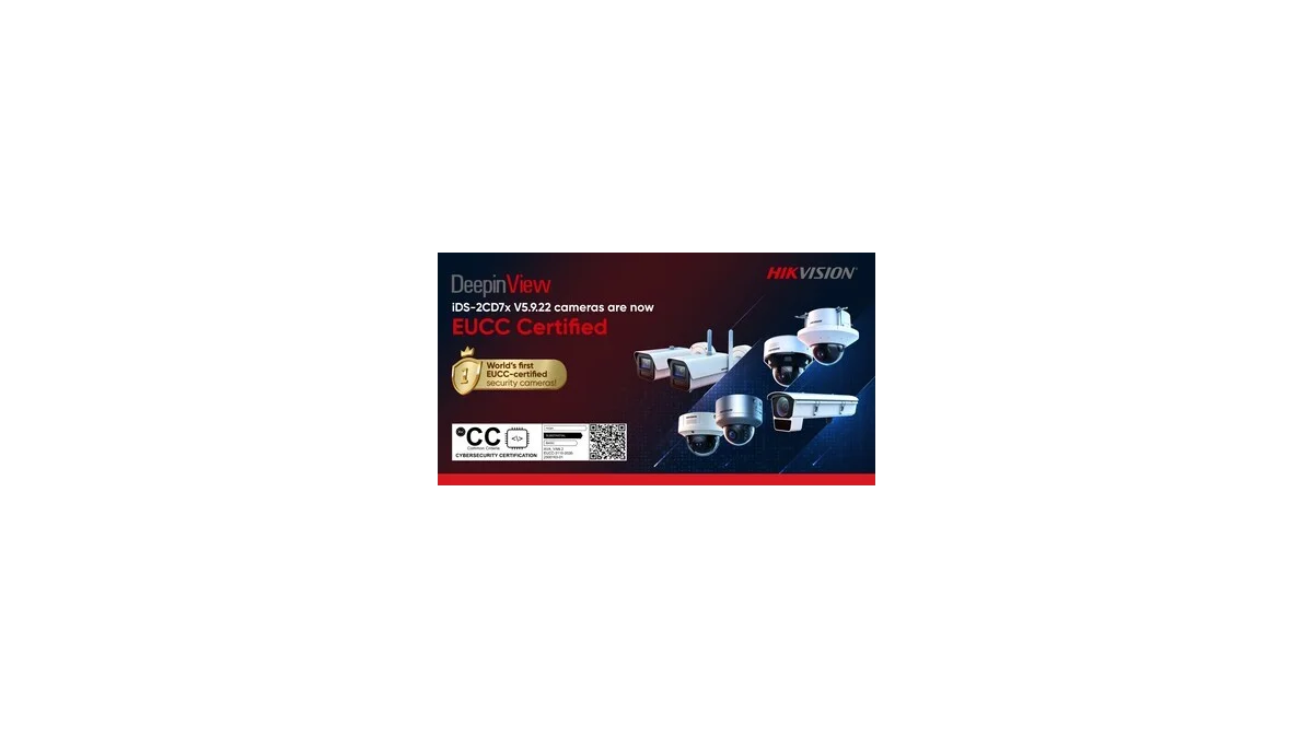 Hikvision jako průkopník certifikace EUCC v kamerách