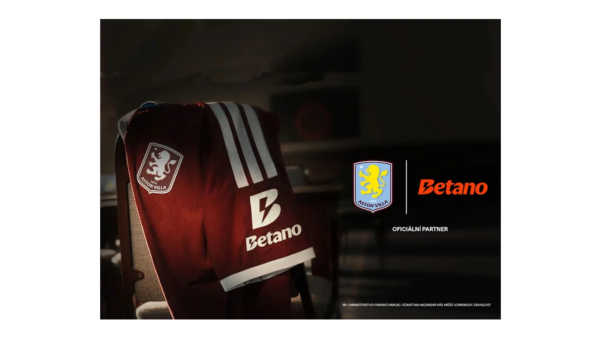 Betano a Aston Villa prodlužují spolupráci o 3 roky