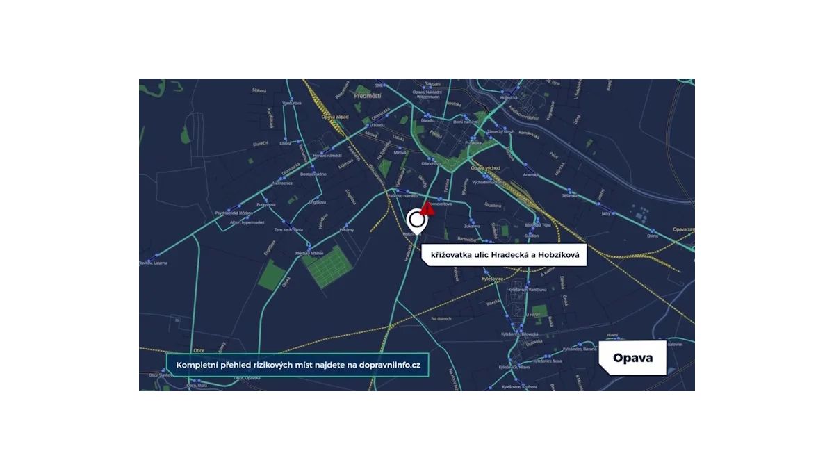 Opava v dopravních komplikacích: Opravy ulic