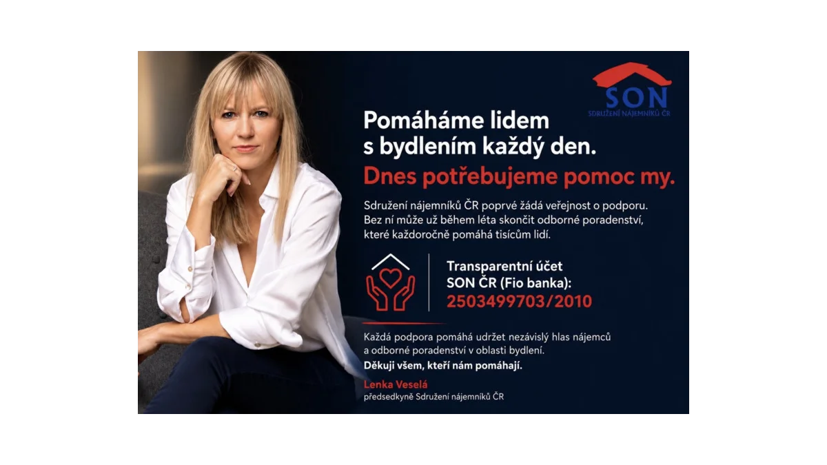 Sdružení žádá veřejnost o finanční podporu