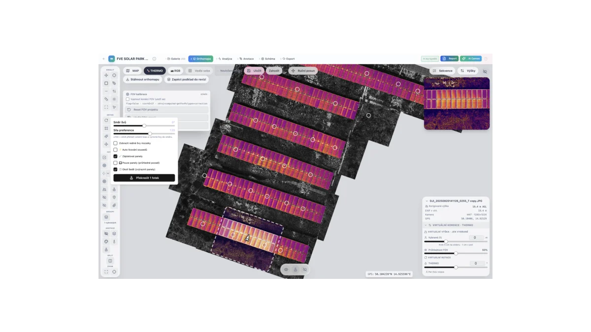 Dronly: Inovativní software pro diagnostiku FVE