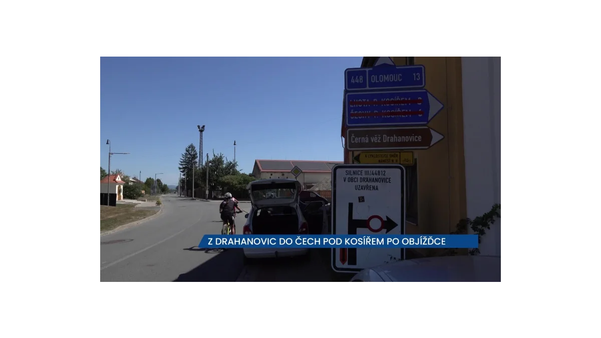 Drahanovice: Uzavírka silnice na Čechy pod Kosířem