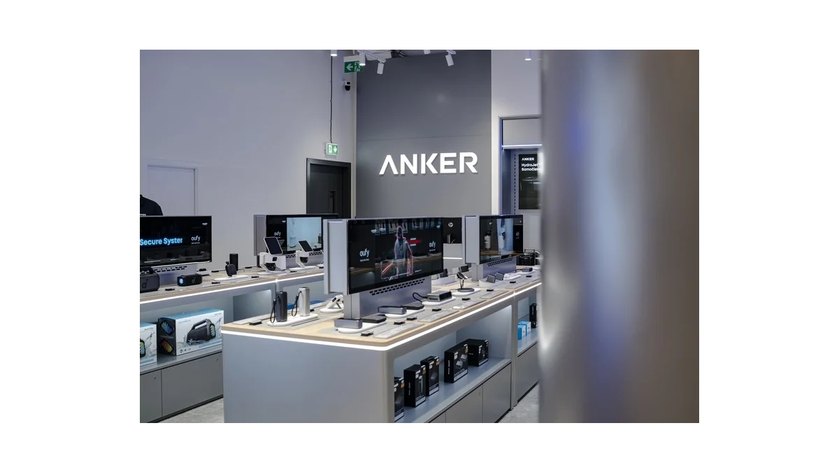 Anker slavnostně otevírá prodejnu v Česku