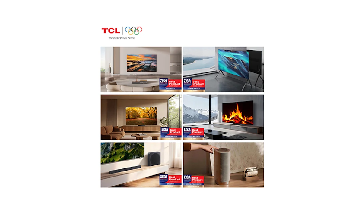 TCL vítězí se šesti oceněními EISA za inovace