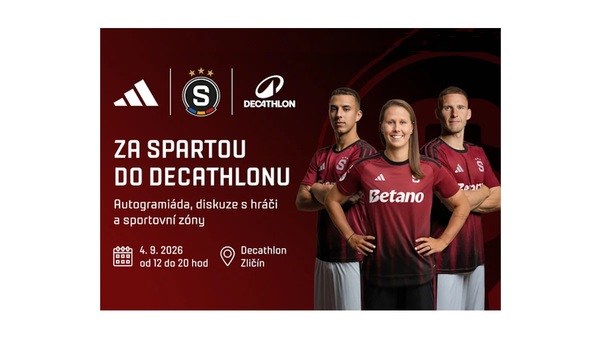 Decathlon a AC Sparta: Podpora mládeže na Zličíně