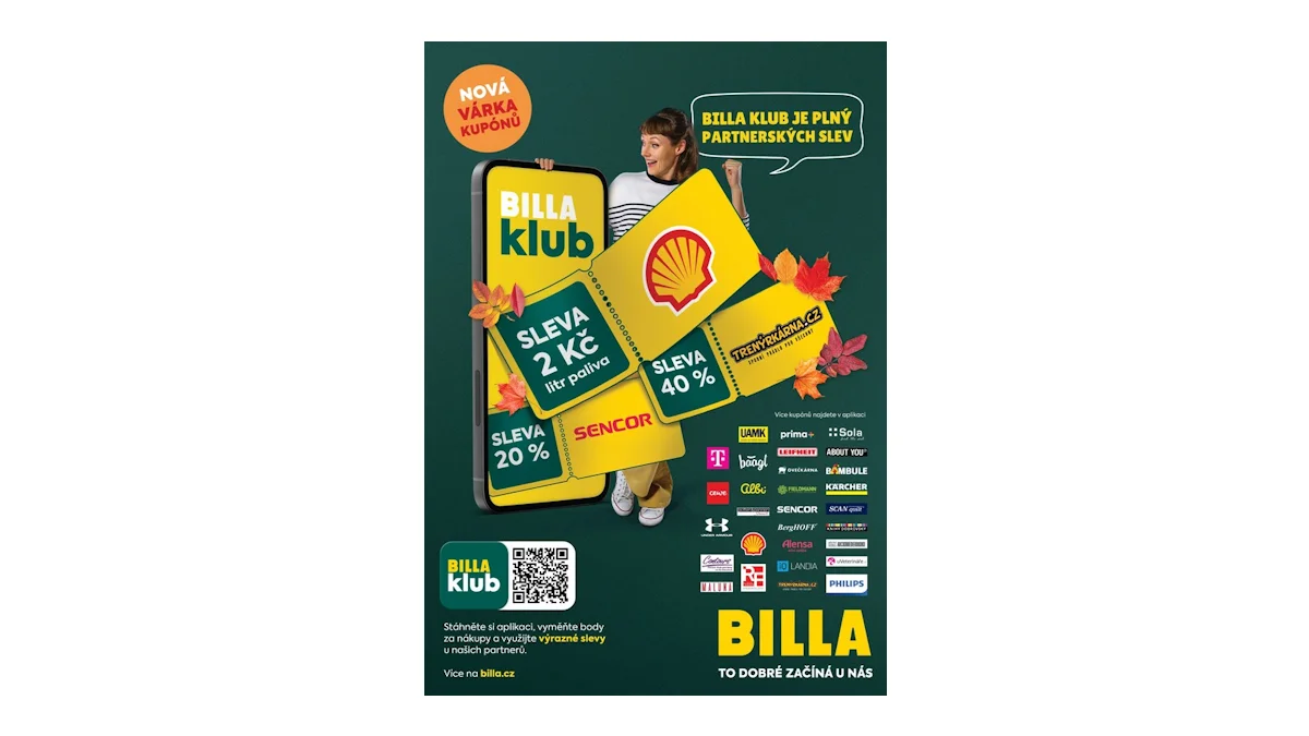 Slevy od BILLA: Školní potřeby a móda výhodně
